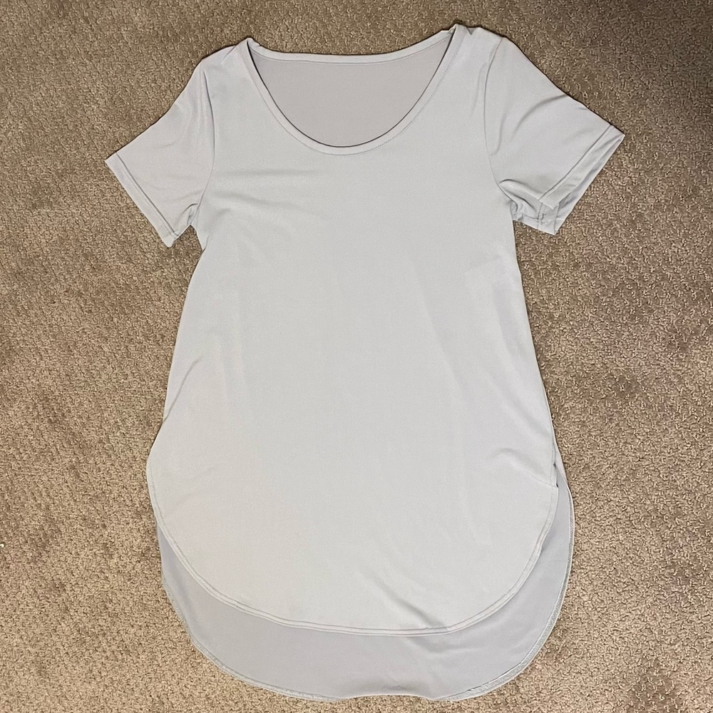 Balera Small Adult T-Shirt/Dress in Light Gray